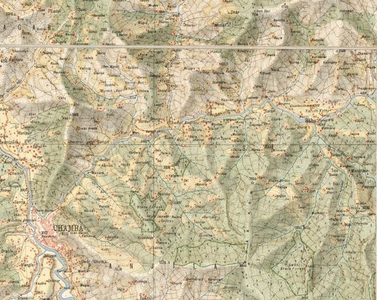 chamba state map 1921 detail 4